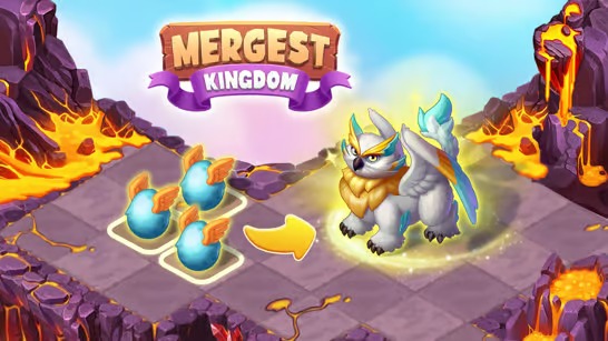 Mergest Kingdom — пъзел със сливане и строеж (Sweet)